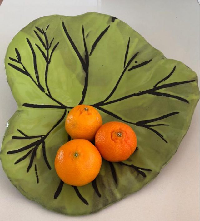 Classic Range - Gratitude Leaf Plate